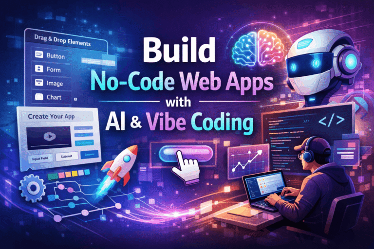 Build No-Code Web Apps with AI & Vibe Coding